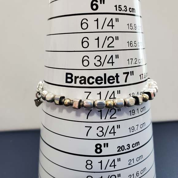 Silpada Sterling Silver & Gold Filled Bracelet - Picture 15 of 16